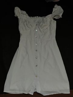 preloved white coquette dress