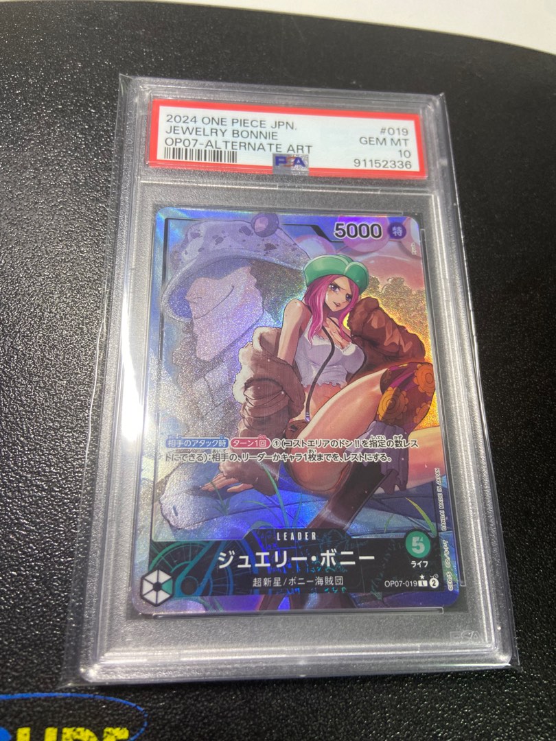 PSA 10 Jewelry Bonnie OP07-019 Alternate Art Japanese 2024 One