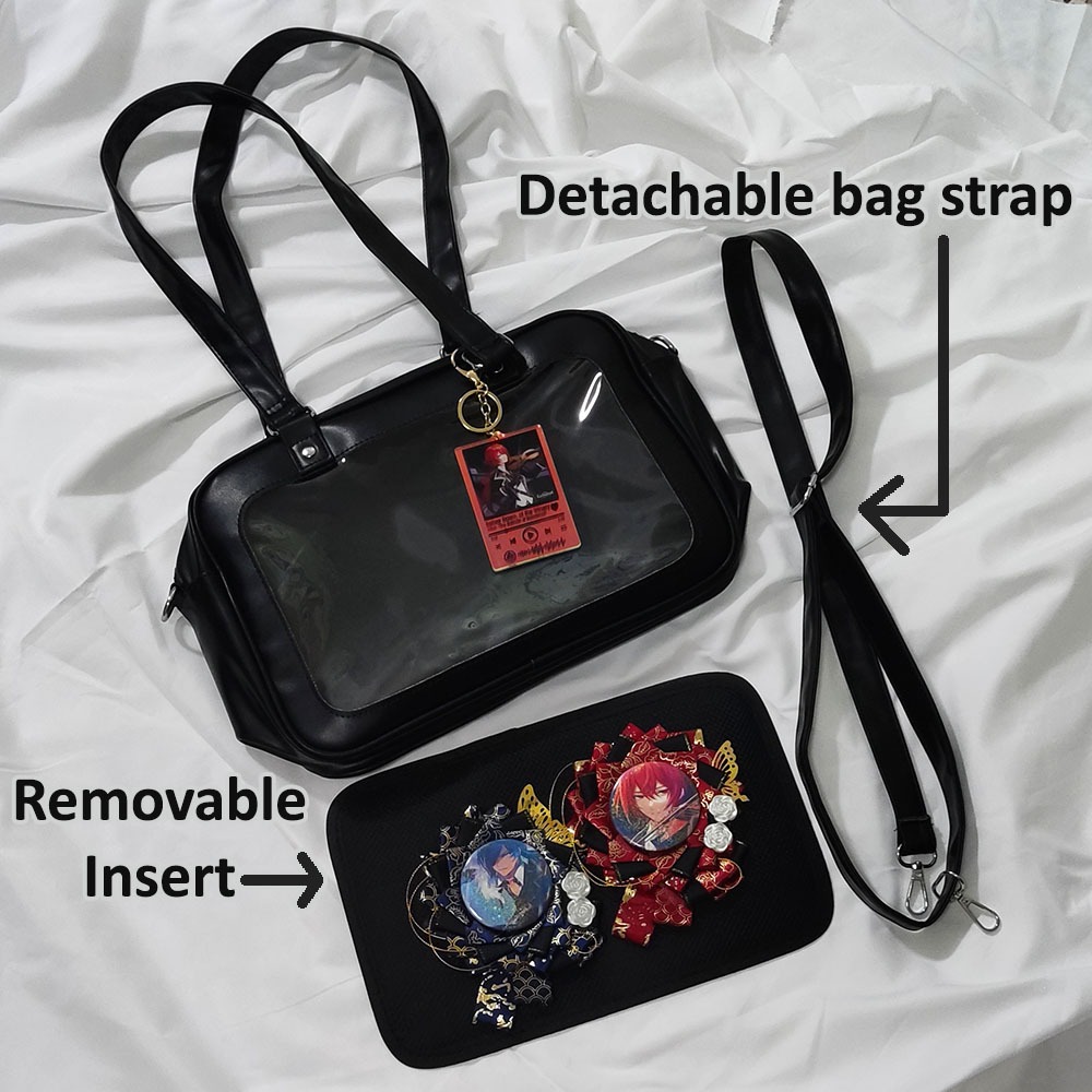 READYSTOCKS Ita bag insert Japanese bag Ita bags with removable insert cross body bags shoulder bag customised bag convertible bag Women s Fashion Bags Wallets Cross body Bags on Carousell