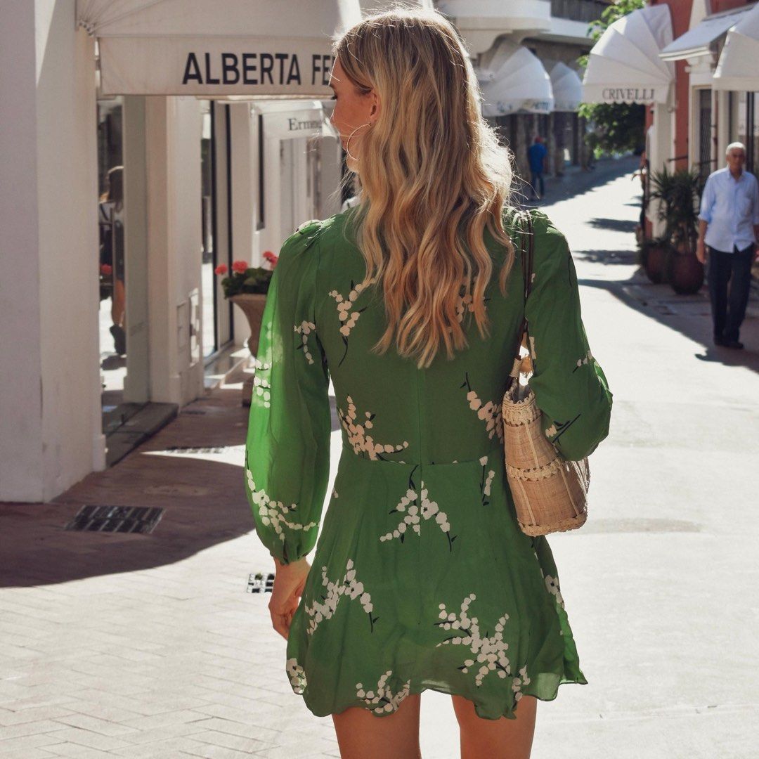 Realisation Par The Kate Summer Loving Green Women s Fashion Dresses Sets Dresses on Carousell