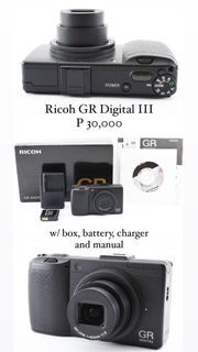 Ricoh gr digital iii