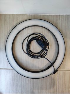 Ring Light 26 cm 2 Tones Warm Cool Dimmable