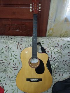 RJ Deluxe Manila Acoustic Guitar for sale