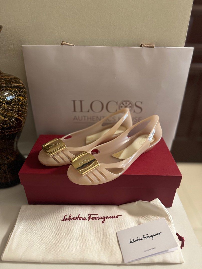 Ferragamo jelly shoes fake shop