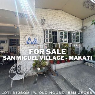 San Miguel Village | Lot with Old House ( Lowest in the Market )| Makati City