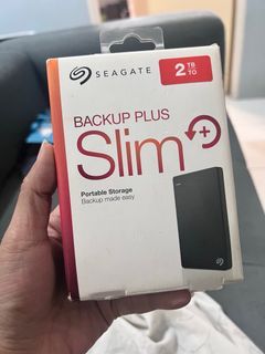 Seagate Backup Plus 2TB Slim External Storage