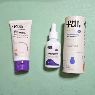 [Set] +ful Hyaluronic Acid Gel Cream Moisturizer & Niacinamide 5% Serum
