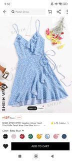 Shein Beach Wrap Dress