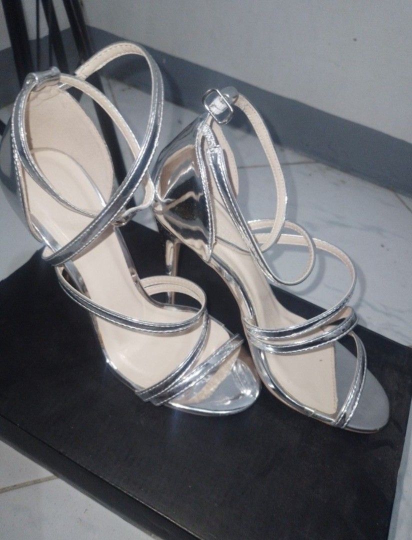 Silver heels charlotte russe online