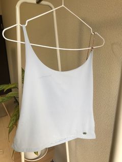 Sky Blue Tank Top with chains