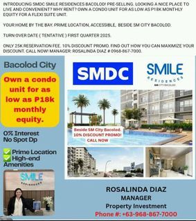 SMDC Bacolod Pre-Selling