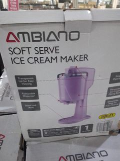 Soft ice cream maker