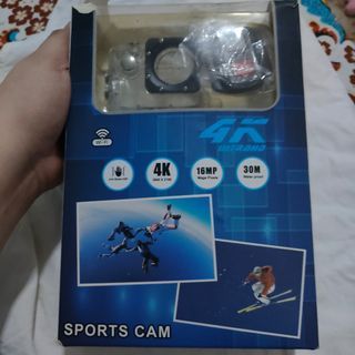 Sports Cam 4k Ultra HD Wi-Fi 16MP 30m Waterproof With Remote