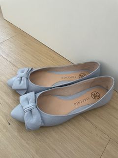 Staccato Pastel Blue Closed Toe Shoes