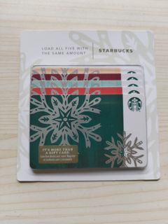 Starbucks Five Card Set