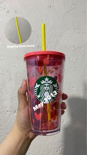 Starbucks Valentines Day Heart Cold Cup
