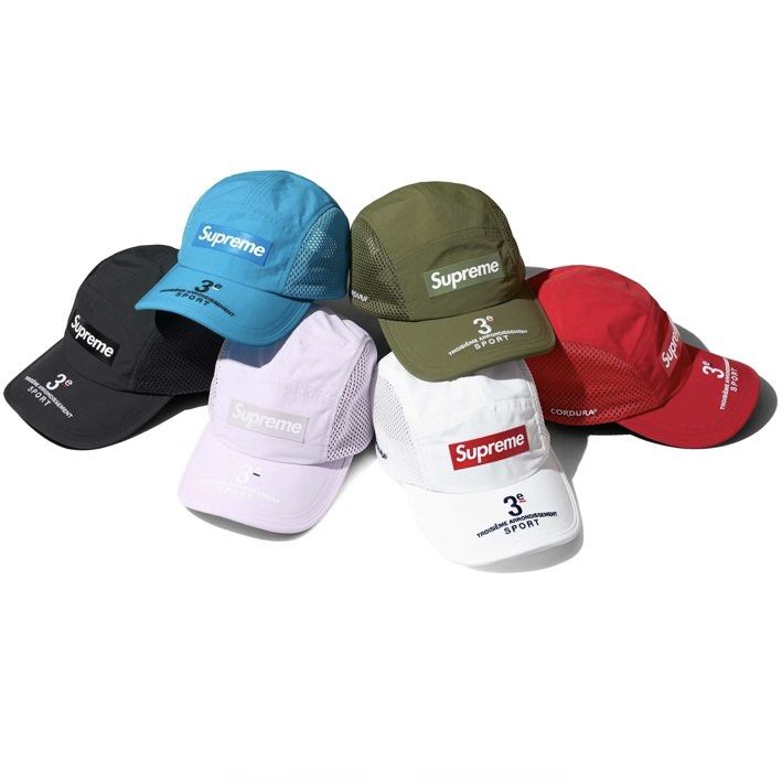 Supreme mesh side panel camp cap sales