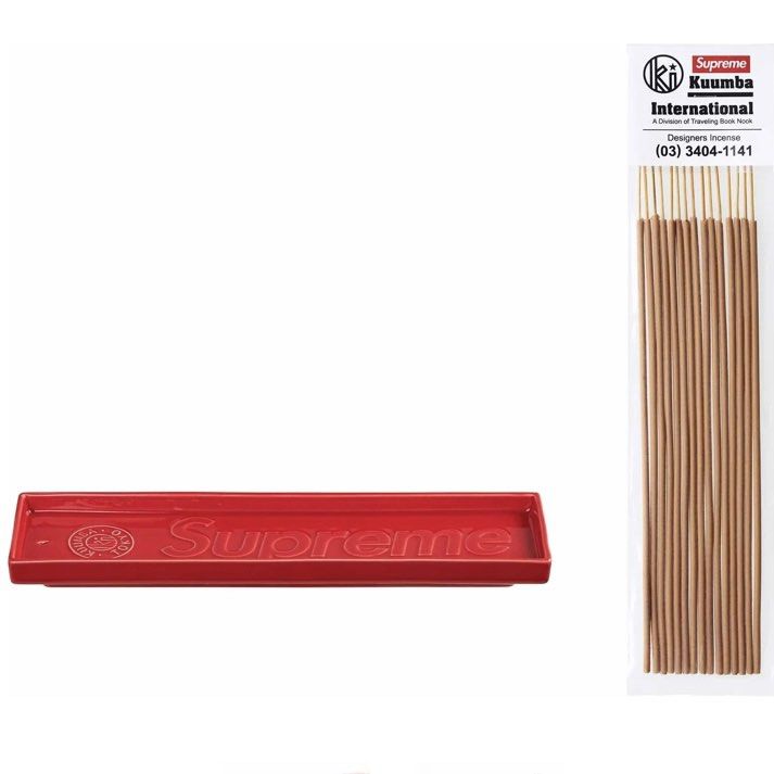 お香 Supreme Kuumba Incense Tray+ Incense Supreme®/Kuumba Incense Tray – Supreme