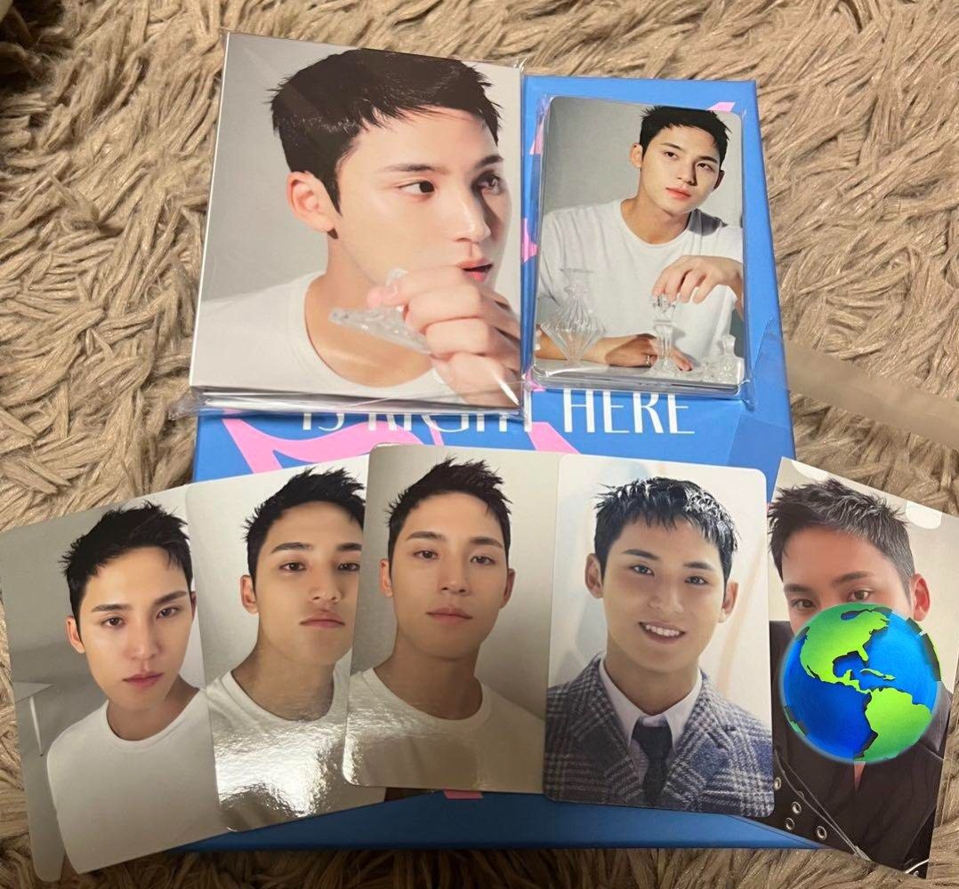 [SVT] 17 IS RIGHT HERE MINGYU DEAR VERSION (Category: K-Wave Merchandise) located in Angeles City. Submitted by btsvtreasures (Listing ID 1303292264, Image 1). Description: ✨’17 is right here’ Dear Version (Mingyu)✨ • SET = ₱920 • binder + nrpcs = ₱350 • RPCs = ₱200 ea (must take all to push) - SFETA (1st-2nd week of june) - payo once secured - no to sensi, impatient/rush, rude 💌 message/dm me :).