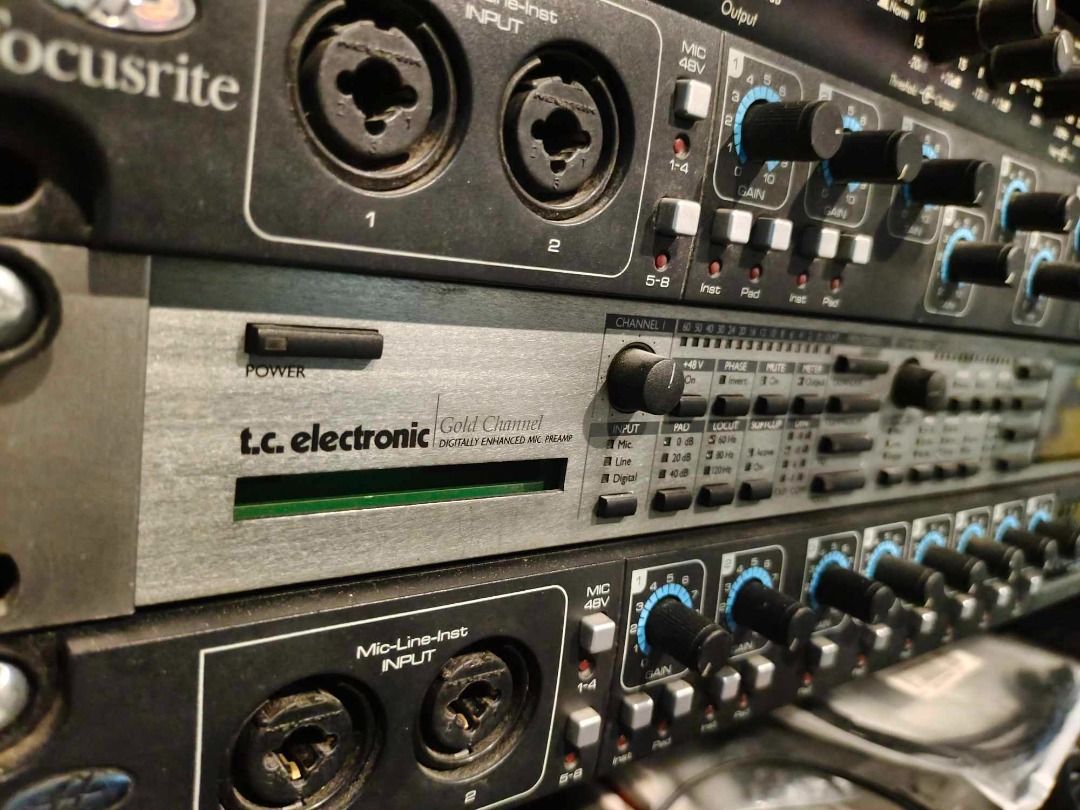 TC Electronic Gold Channel Stereo Mic Preamp (Category: Other Audio Equipment) located in Quezon City. Submitted by johnybuddy (Listing ID 1303261019, Image 1). Description: TC Electronic Gold Channel Stereo Mic Preamp for Sale Selling for 15,000 pesos only No issues Ganda ng mga presets kaya solid sa mga nag rerecord May bago nako kaya benta ko na Pick up dito studio Commonwealth QC Area.
