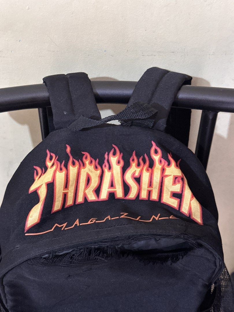 Thrasher Backpack (Category: Backpacks) located in Santa Rosa. Submitted by omnicronzxc (Listing ID 1303388955, Image 3). Description: Thrasher Backpack excellent condition pa color rate need wash lang not faded issue re stitch lang may tastas see pics for condition 450 free shipping via jnt only.