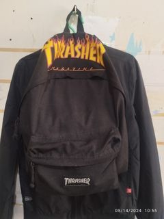 THRASHER BACKPACK with FLAME LOGO