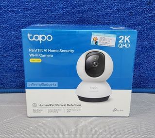 TP-Link TAPO C220 Pan/Tilt AI Home Security Wi-Fi Camera 2K 4MP QHD resolution 360°