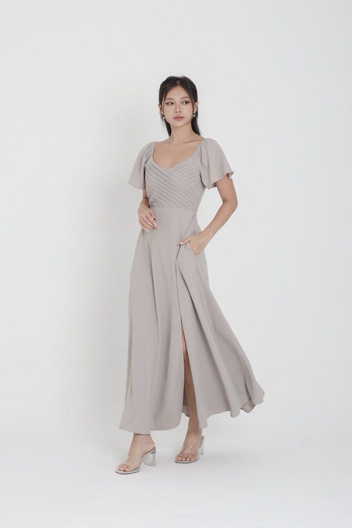 mystic grey dress Roxi Maxi Dress main image 0
