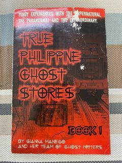 True Philippine Ghost Stories Book 1 By Gianna Maniego - Vintage Tagalog Book - Preloved