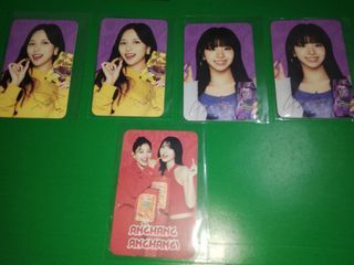 Twice x Oishi Photocards (Mina, Chaeyoung, Momo & Jihyo)