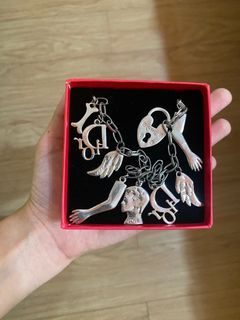 Vintage 2000s Christian Dior Charm Necklace Rare