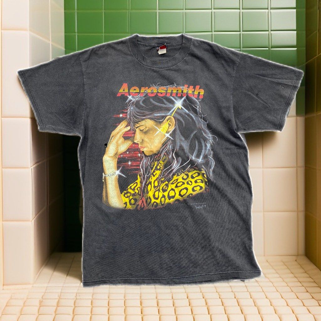 Aerosmith vintage t shirt top