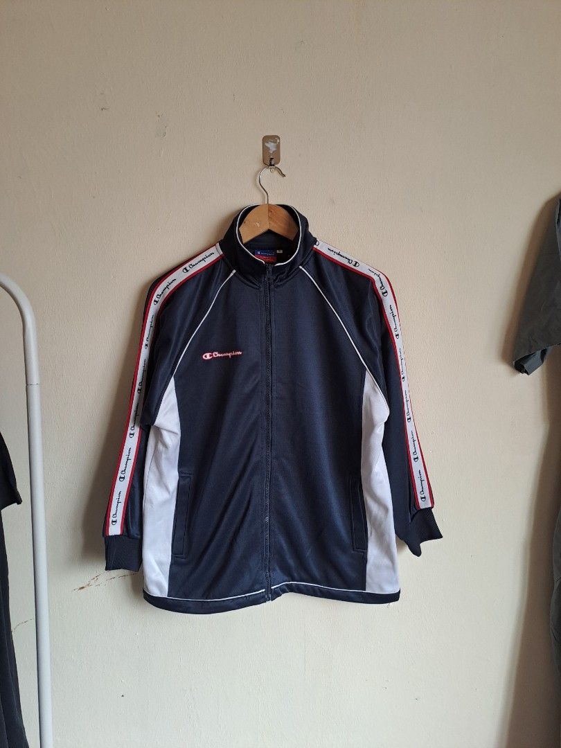 Vintage Champion Sidetape Tracktop Jacket