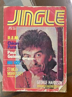 VINTAGE JINGLE SONG HITS Magazine Book Music - R.E.M. / Chicoy Pura / NU107 / George Harrison - Used