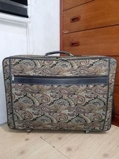 Vintage Large Travel Luggage Bag from Japan
