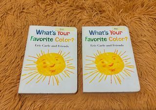 What’s Your Favorite Color by Eric Carle and Friends Board Books