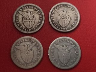 10 Centavos USPI Set (Philippines silver coins)