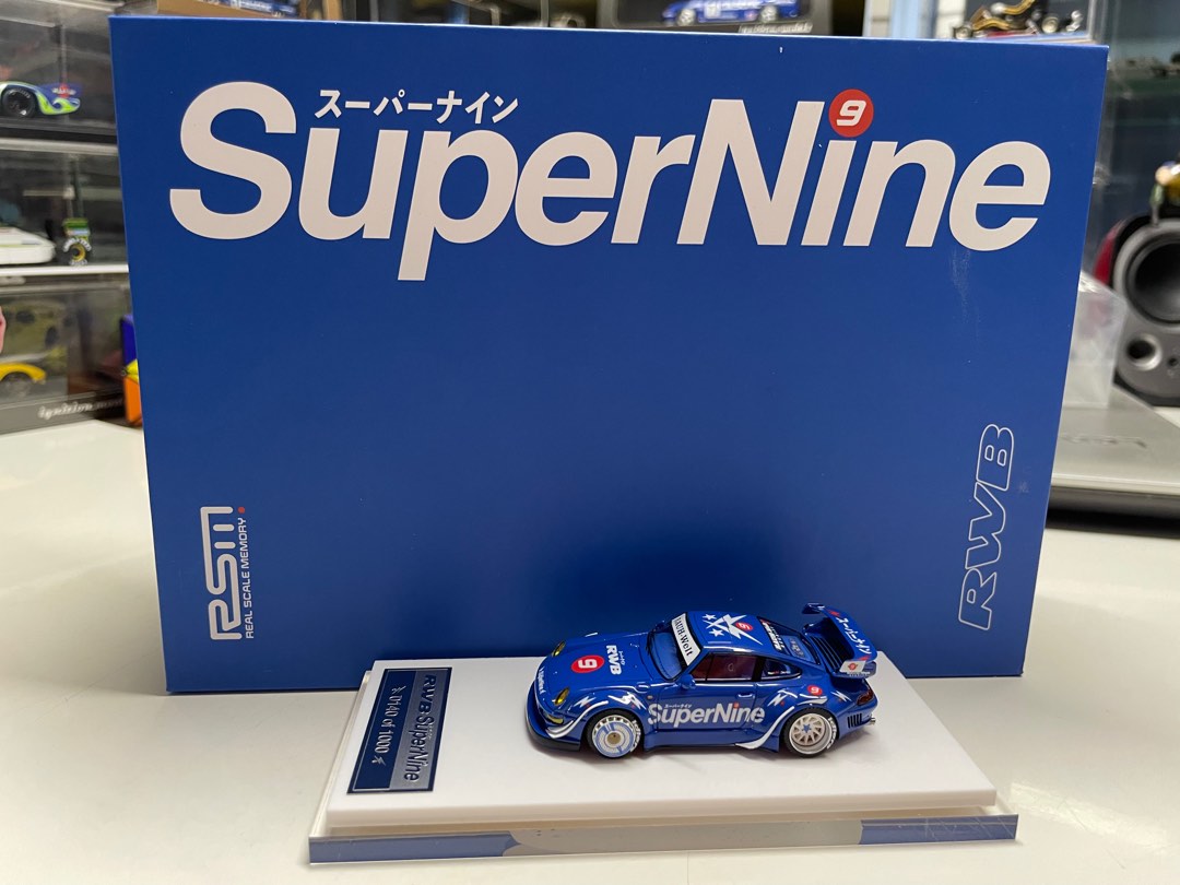 RWB SuperNine ミニカー 1/64 RWB SuperNine ミニカー 1/64