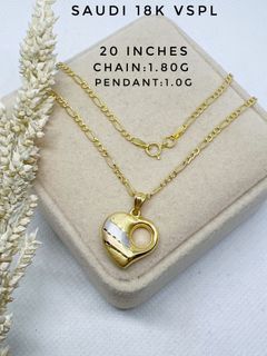 18K Saudi Gold Necklace