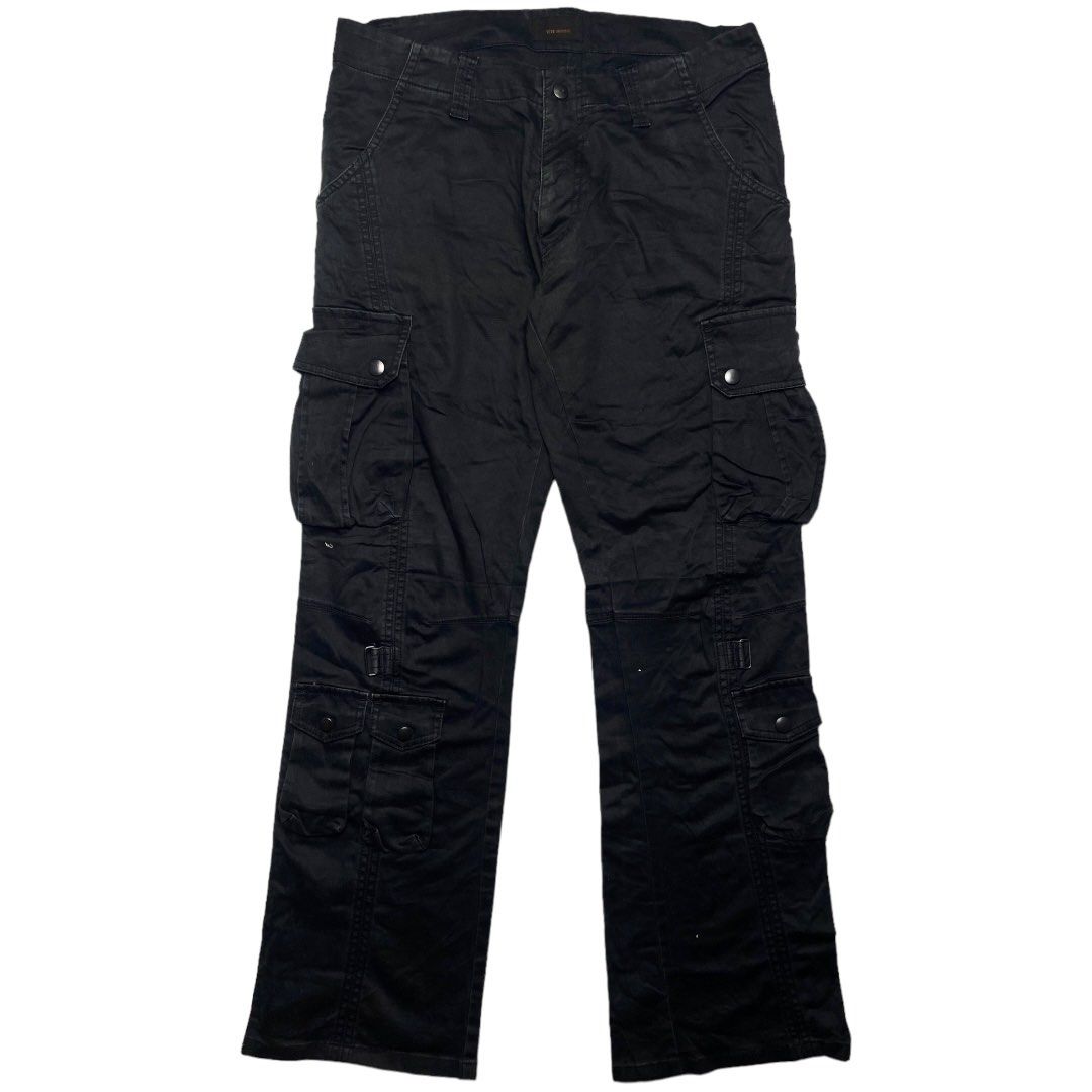 パンツ 00s TETE HOMME flared cargo pants Y2K Y2k Cargo Pants Men - Etsy 00s TETE HOMME flared cargo pants Y2K