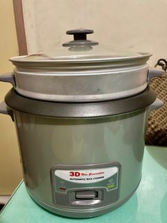 3D Automatic Rice Cooker 1.5L RCN-8C with Steamer