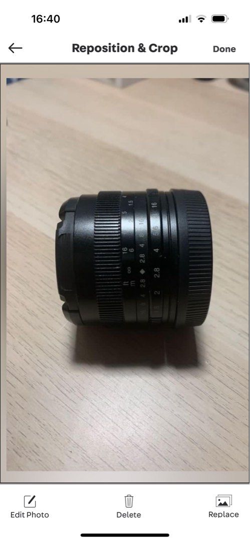 七工匠7Artisans 50mm F1.8 Sony eマウントレンズ