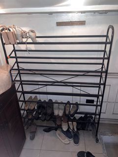 9 tier metal shoe rack *imported*