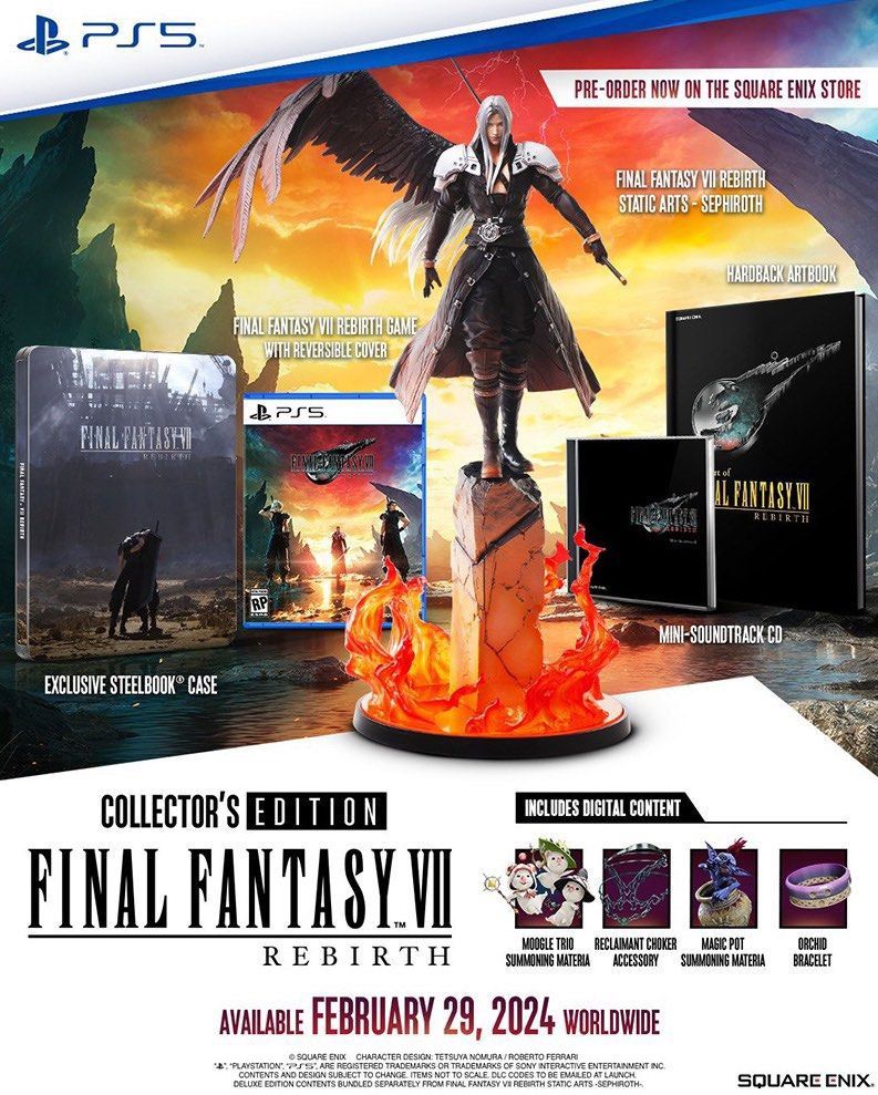 行版) 全新典藏版PS5 Final Fantasy VII Rebirth #FF #FF7 #rebirth 