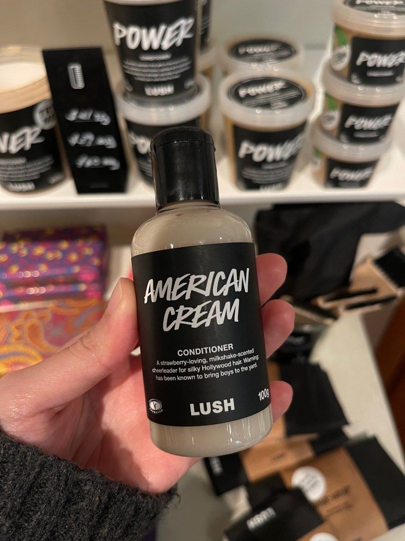 🇦🇺 LUSH American Cream Hair Conditioner, Beauty & Personal Care