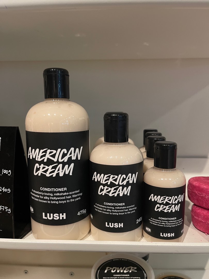 🇦🇺 LUSH American Cream Hair Conditioner, Beauty & Personal Care