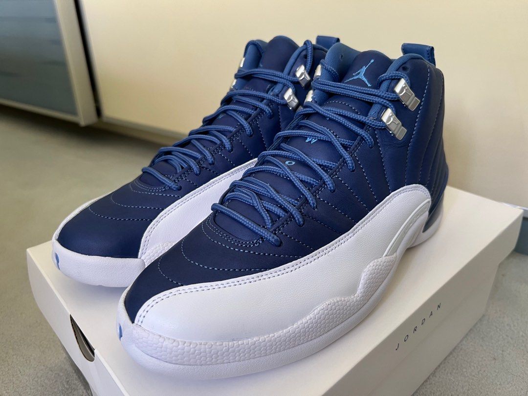 Nike Air Jordan 12 Retro Indigo US9.5 23 M L force 1 Carousell