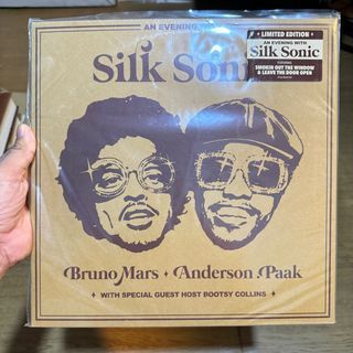 AN EVENING WITH SILK SONIC BY BRUNO MARS AND ANDERSON PAAK WEBSTORE EXCLUSIVE VINYL