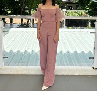 FOR RENT/FOR SALE APARTMENT 8 Giselle Pantsuit in Mauve
