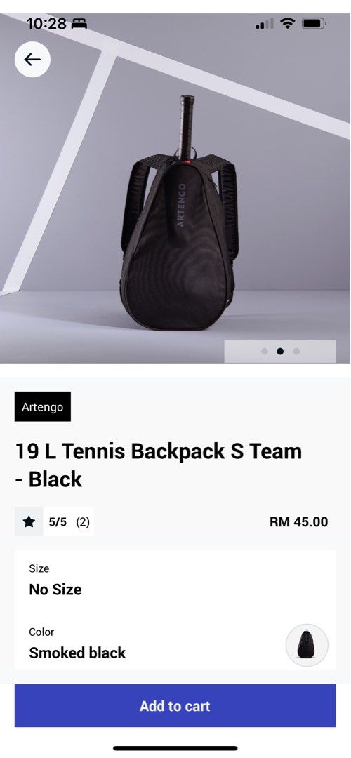 Artengo backpack online